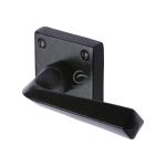 M.Marcus - Black Iron Donnington Door Handle on Square Rose