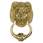 Heritage Brass - Lion Door Knocker