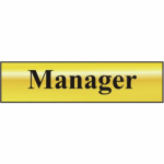 Manager' Sign - POL - 200 x 50mm