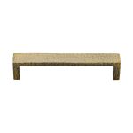 Heritage Brass - Hammered Wide Metro Cabinet Pull Handle