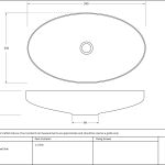 Smooth Copper Oval Sink