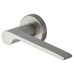 Heritage Brass - Julia Door Handle on Round Rose