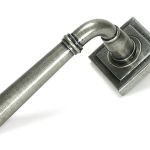 Newbury Lever on Rose Set (Square)