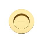 Heritage Brass - Round Flush Pull - C1835