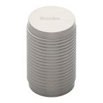 Heritage Brass - Cylindric Ribbed Cabinet Knob
