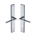 Heritage Brass - Gio LH Door Handle on Plate