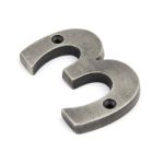From The Anvil Pewter Numeral