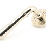 Anvil Hammered Newbury Lever on Rose Set (Beehive)