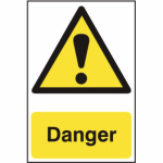 Danger' - PVC - 200 X 300mm