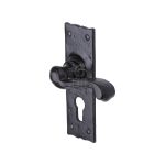 Tudor - Shropshire Door Handle on Plate