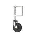 Prepacked Medium Duty Spring Loaded Gate Wheels  Zinc Plated