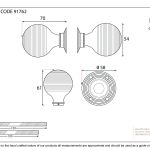 Anvil Cottage Mortice/Rim Knob Set - Small