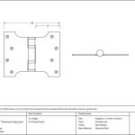 From The Anvil Parliament Hinge (pair)