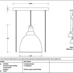 Hammered Copper Brindley Cluster Pendant in Elan Black