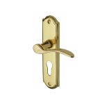 Heritage Brass - Howard Door Handle on Plate