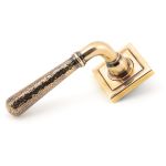 AnvilHammered Newbury Lever on Rose Set (Square)