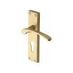 Heritage Brass - Sophia Door Handle on Plate