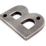 From The Anvil Antique Pewter Letter