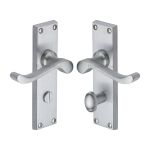 Heritage Brass - Bedford Door Handle on Plate