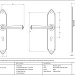 Anvil Gothic Lever Set