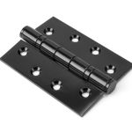 Black Ball Bearing Butt Hinge (pair)