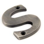 From The Anvil Antique Pewter Letter