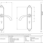Anvil Gothic Curved Sprung Lever
