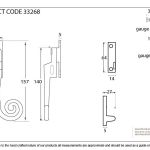 Anvil Locking Night-Vent Monkeytail Fastener