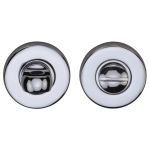 Heritage Brass - Round Bathroom Turn & Release - V4049