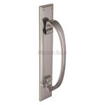 Heritage Brass - Door Pull Handle on Back Plate