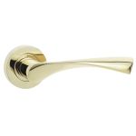 Twirl Door Handles On Rose