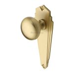 Heritage Brass - Broadway Door Knob on Plate