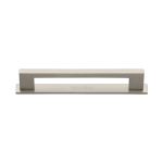 Heritage Brass - Metro Cabinet Pull Handle with Plate