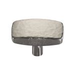 Heritage Brass - Rectangular Hammered Cabinet Knob