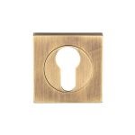 Serozzetta Square Euro Profile Escutcheon