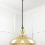 Smooth Brass Frankley Pendant