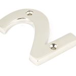 From The Anvil Polished Nickel Numeral
