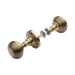 Heritage Brass - Reeded Rim Door Knob