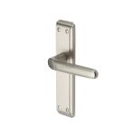Heritage Brass - Deco Door Handle on Plate