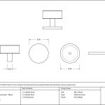 Anvil Kelso Cabinet Knob