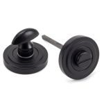 Anvil Round Thumbturn Set (Art Deco)