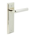 Burlington Richmond Lever on Back Plate