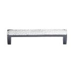 Heritage Brass - Hammered Wide Metro Cabinet Pull Handle