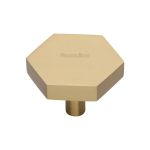 Heritage Brass - Hexagon Cabinet Knob