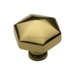 Heritage Brass - Classic Hexagon Cabinet Knob