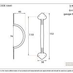 Anvil Gothic D Handle