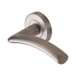 Sorrento -  Tosca Door Handle on Round Rose