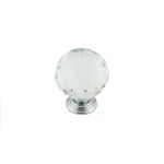 Jedo Faceted Glass Cabinet Knob
