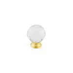 Jedo Faceted Glass Cabinet Knob