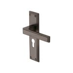 Heritage Brass - Atlantis Door Handle on Plate